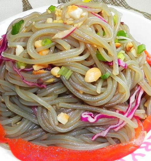 清凉开胃菜--凉拌红薯粉条