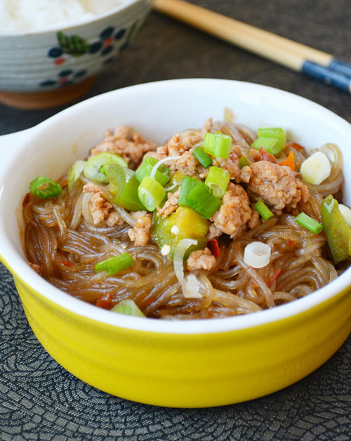 红薯粉条菜谱之--蚂蚁上树